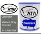 Preview: Chevrolet, Medium Gray (Interior), 14 / WA9779: 1L Lackdose, von ATW Autoteile West.